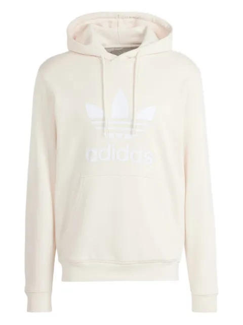 adidas logo-print hoodie White IM9408
