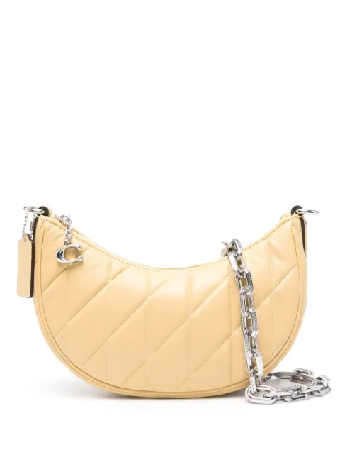 Coach Mira quilted-leather shoulder bag Yellow CP148