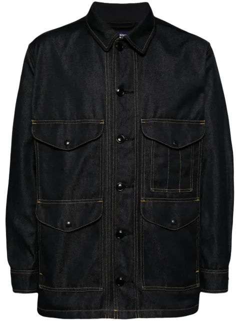 Junya Watanabe MAN elbow-patches denim jacket Blue WMJ021051