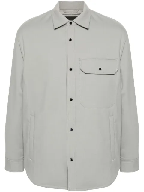 Emporio Armani padded shirt jacket Grey 3D1BG41NFVZ