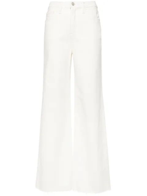 FRAME Le Jane wide-leg trousers Neutrals LJNWLRF470