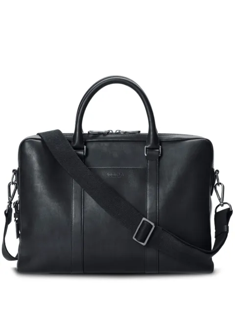 Shinola Navigator GM computer briefcase Black S0320089228