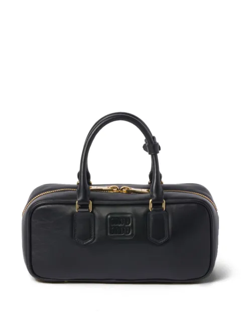 Miu Miu mini Arcadie tote bag Black 5BB148VOOO2F8K