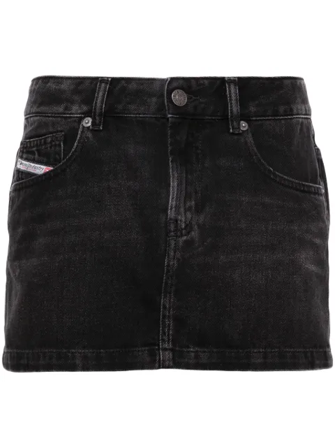 Diesel De-Ron denim miniskirt Grey A0493509I35