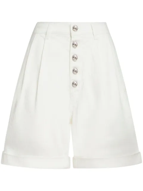ETRO button-up bermuda shorts White WREB0005AC169