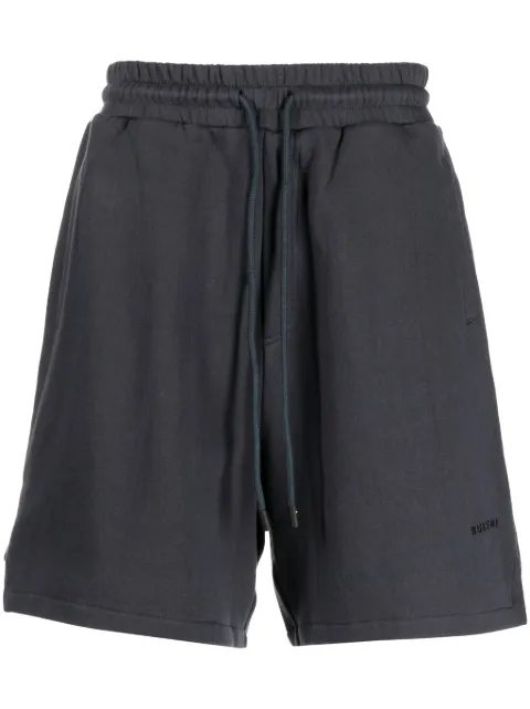 Buscemi logo-embroidered track shorts Grey BMW23303