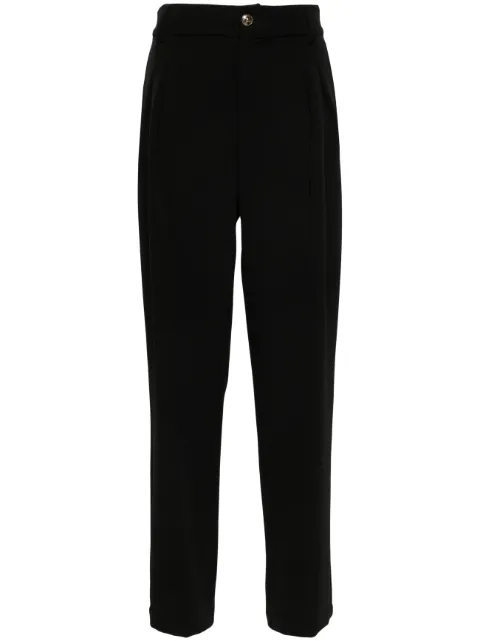 Versace Jeans Couture wide-leg pleated trousers Black 76HAA115N0103