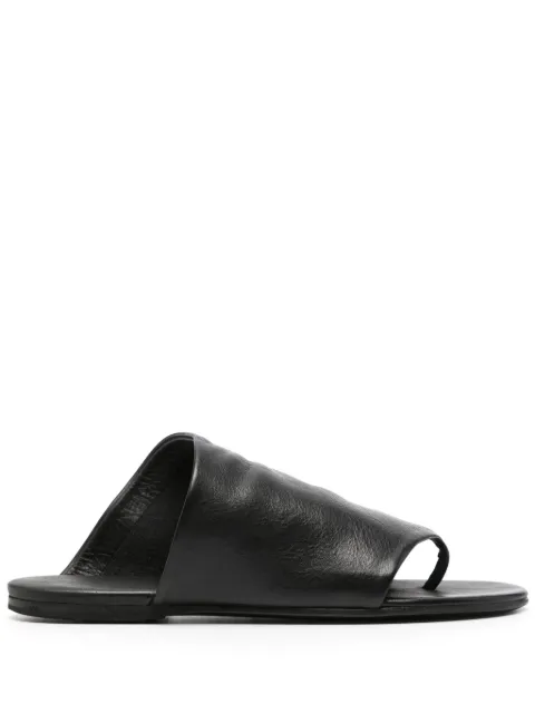 Marsèll Arsella leather flip-flops Black MW2079