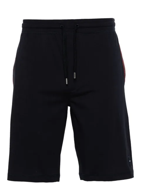 Paul Smith logo-patch jersey shorts Blue M1A374KAU279