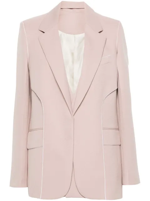 Victoria Beckham Double Panel single-breasted blazer Pink 1124WJK005094A