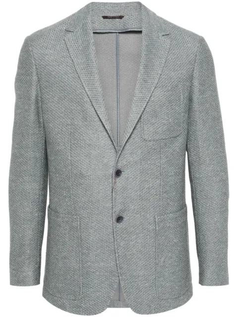 Canali single-breasted blazer Blue J0147JJ02980