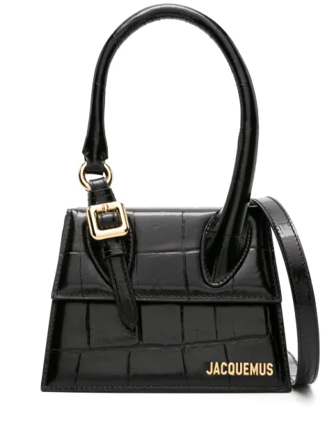 Jacquemus medium Le Chiquito tote bag Black 233BA3273164990