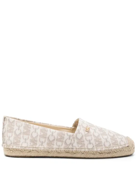 Michael Michael Kors Kendrick Empire monogram espadrilles White 40R4KNFP1B