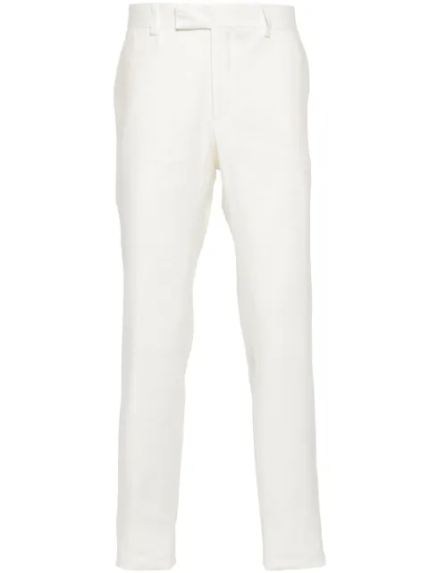 Lardini slim-fit chino trousers Neutrals EQLYONEQSK62422