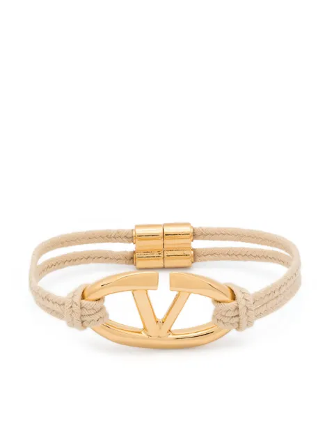 Valentino Garavani The Bold Edition VLogo bracelet Neutrals WJ0W13WZK