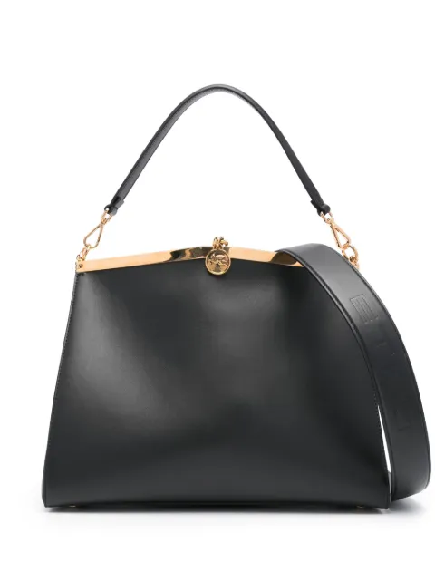 ETRO large leather Vela bag Black WP1B0003AU022