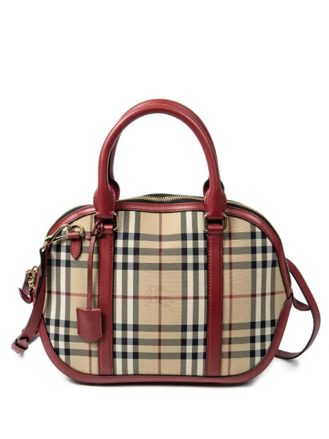 Burberry Pre-Owned Orchard bowling bag Neutrals ITGRUFRA2CAS