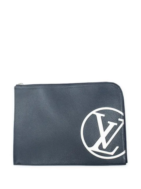 Louis Vuitton Pre-Owned 2017 Pochette Joule PM clutch bag Blue TN2187