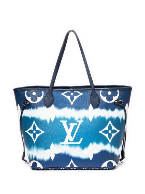Louis Vuitton Pre-Owned 2020 Neverfull MM tote bag Blue CA2230