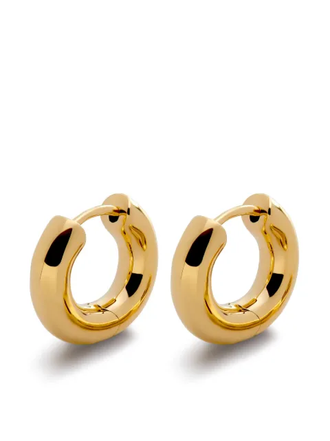 Monica Vinader Essential huggie earrings Gold GPEATUBHNON