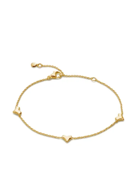 Monica Vinader heart chain bracelet Gold GPBLHAR3NON