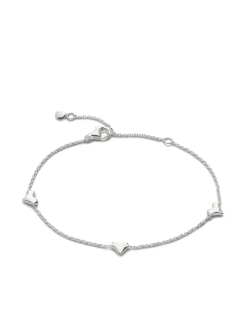 Monica Vinader Heart Station chain bracelet Silver SSBLHAR3NON