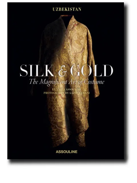 Assouline Uzbekistan Silk & Gold: The Magnificent Art of Costume book Black 9781649802545