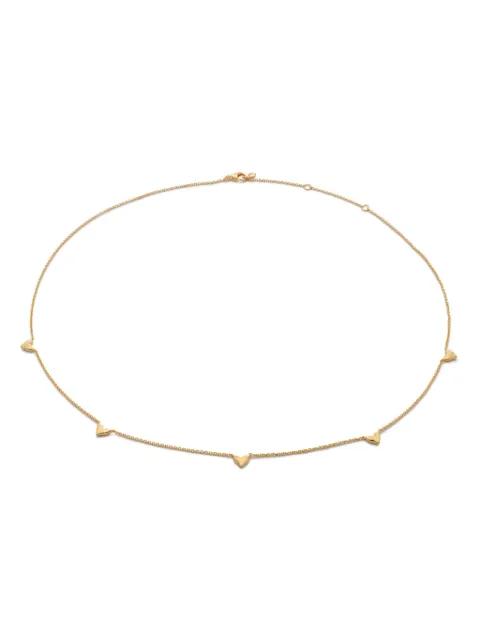 Monica Vinader heart-detail chain necklace Gold GPNKHAR5NON