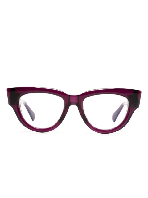 VALENTINO GARAVANI EYEWEAR V-Essential III cat-eye glasses Purple VLX125B