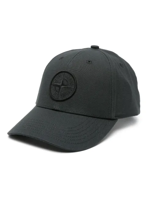 Stone Island logo-patch baseball cap Black L2S159100013S0248