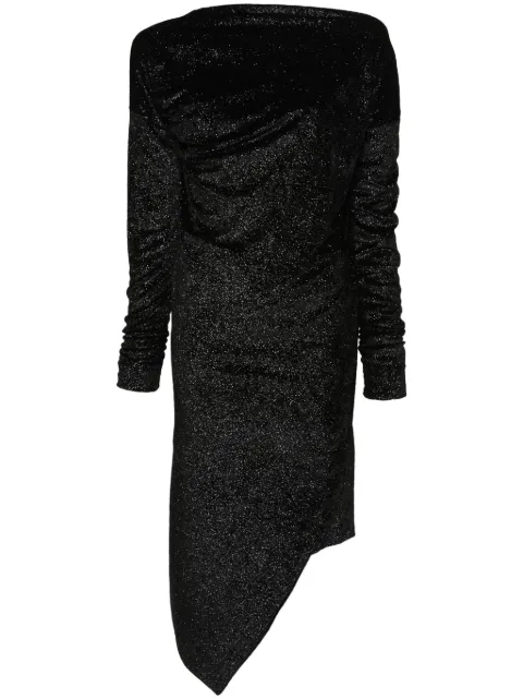 Vivienne Westwood Pre-Owned 1990s asymmetric glittered dress Black VIWE750BB