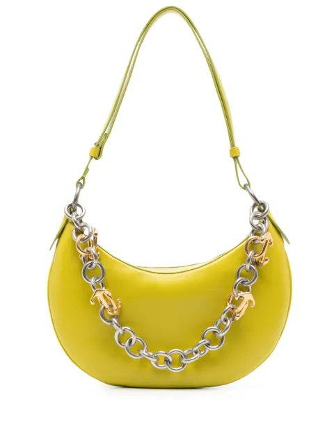 Off-White Hemisphere leather shoulder bag Yellow OWNN179S24LEA0015000