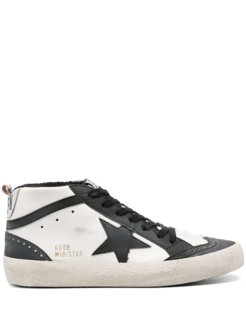 Golden Goose Mid Star high-top sneakers White GWF00122F005412