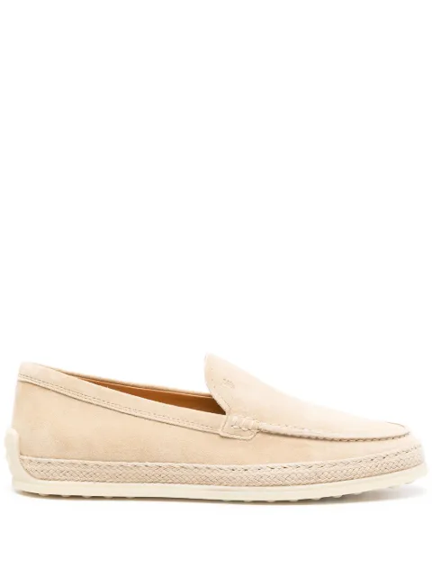 Tod's slip-on suede loafers Brown XXW92K0HU30M8W