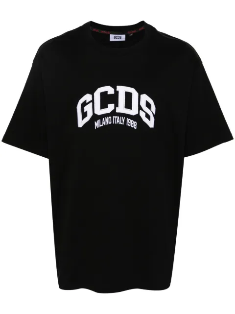 GCDS GCDS Lounge cotton T-shirt Black A1OM2304JB9