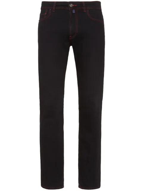 Billionaire low-rise slim-cut jeans Black IADCMDT3787BTE001N