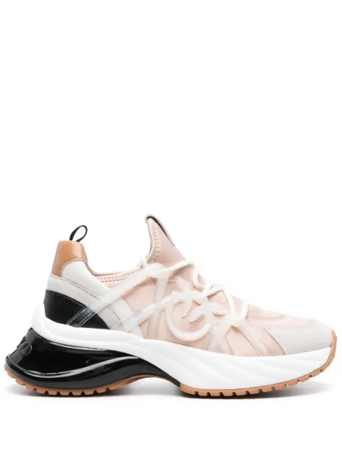 PINKO Love Birds-embellished sneakers Neutrals SS0023T012