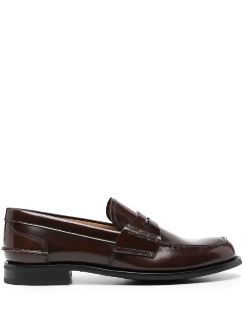 Church's Pembrey W5 leather loafers Brown DD00829EM