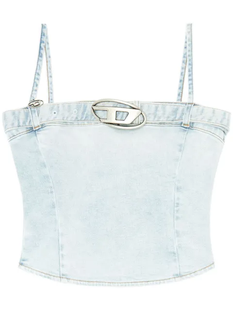 Diesel De-Lucy-S denim tank top Blue A131460JGAA