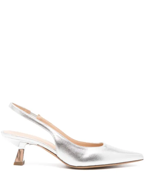 Roberto Festa Arabel slingback pumps Silver ARABELLUXOR