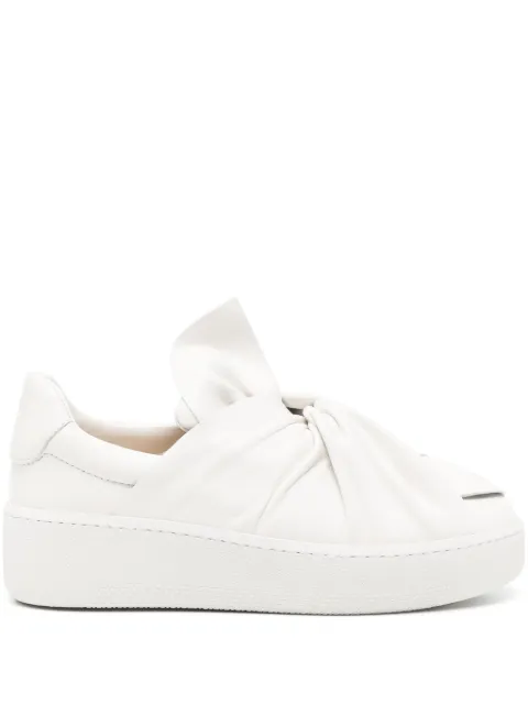 Ports 1961 Bee leather sneakers White PW122ZSN12ULAN065