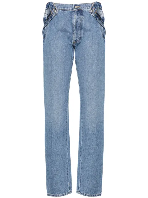 Coperni Open Hip straight-leg jeans Blue COPP67202