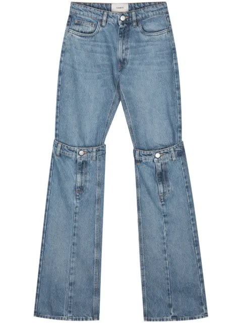 Coperni mid-rise wide-leg jeans Blue COPP55202CWASHEDBLUE