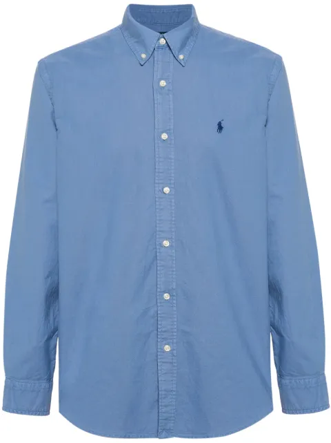 Polo Ralph Lauren Polo Pony-embroidered shirt Blue 710772290004