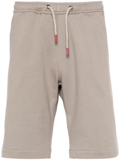 Kiton mid-rise track shorts Grey UPSHORTH0805258000