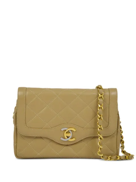 CHANEL Pre-Owned 1985-1990s Paris Limited shoulder bag Neutrals 639695