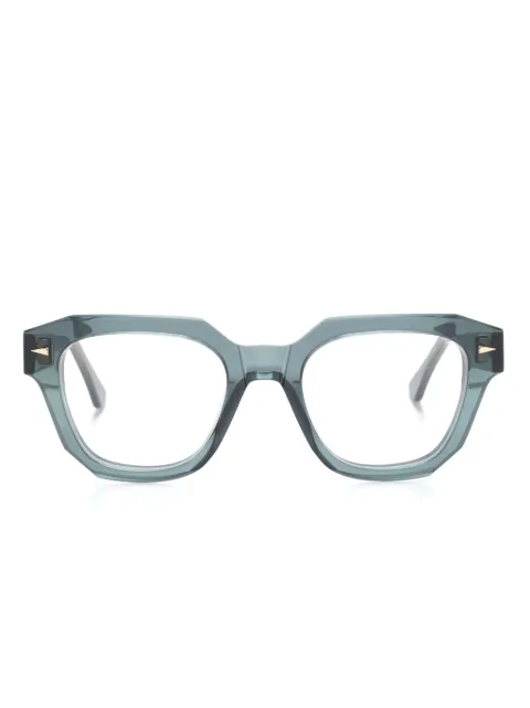Ahlem Pont Mirabeau geometric-frame glasses Blue PONTMIRABEAU