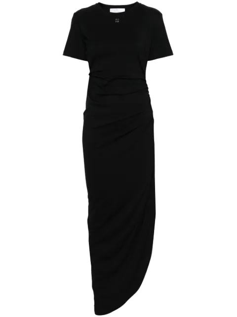Giuseppe Di Morabito draped maxi T-shirt dress Black 02PSDR35502295