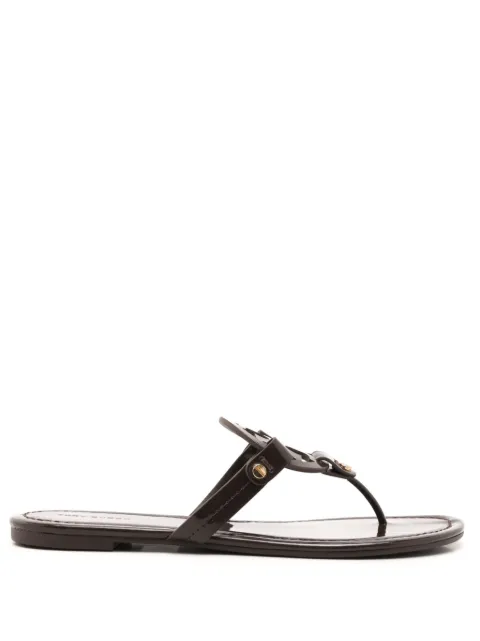 Tory Burch Miller leather sandals Brown 50008647