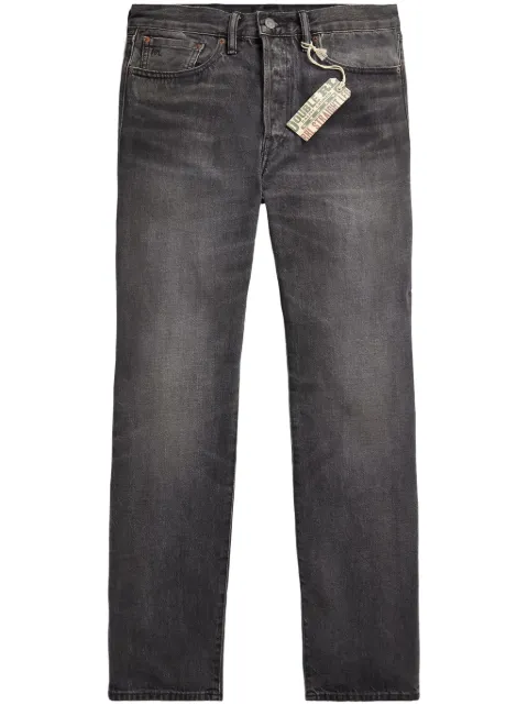 Ralph Lauren RRL high-waist slim-cut jeans Grey 782932435001
